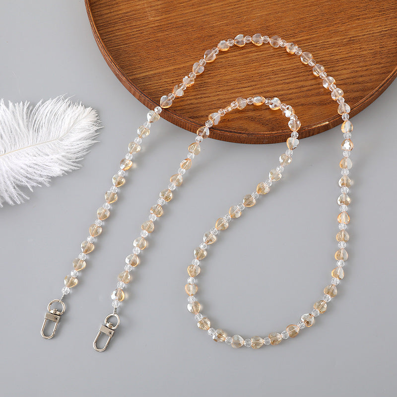 Elegante Perlen Brillenband Karnz