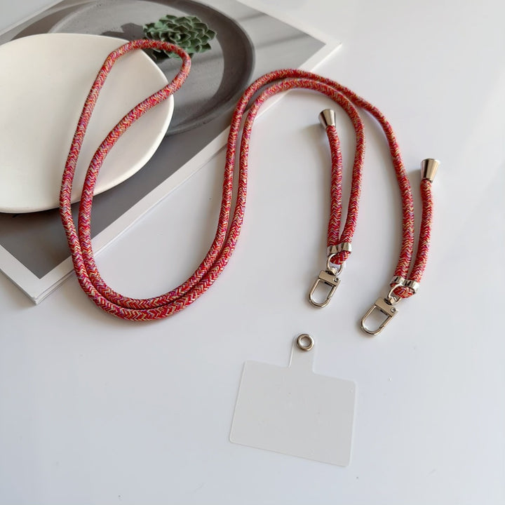 Farbige Dual-Clip verstellbare Lanyard Karnz