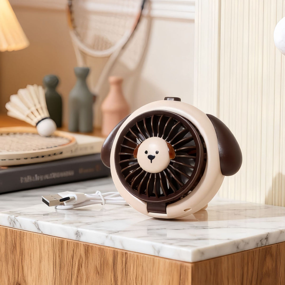 Damen Tragbarer Handventilator im niedlichen Entenmotiv Karnz
