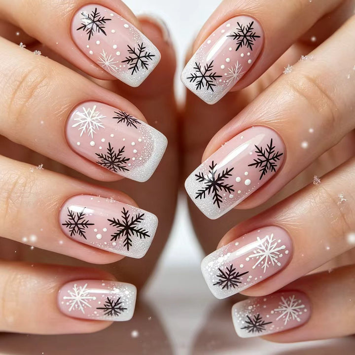 Winter-Themen Nagelkunstset Karnz