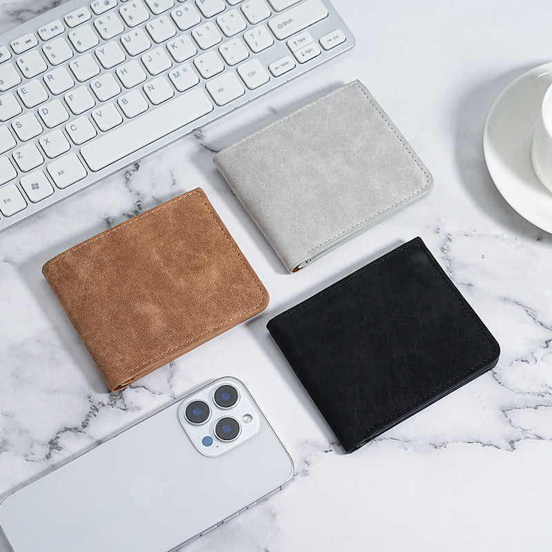 Slim Minimalistische Lederbörse