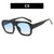 Damen modische Sonnenbrille im schützenden Oversized-Format Karnz