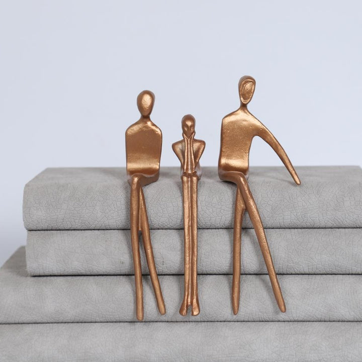Künstlerische Metallfiguren-Set
