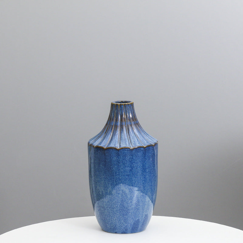 Moderne Keramische Dekorative Vase Karnz