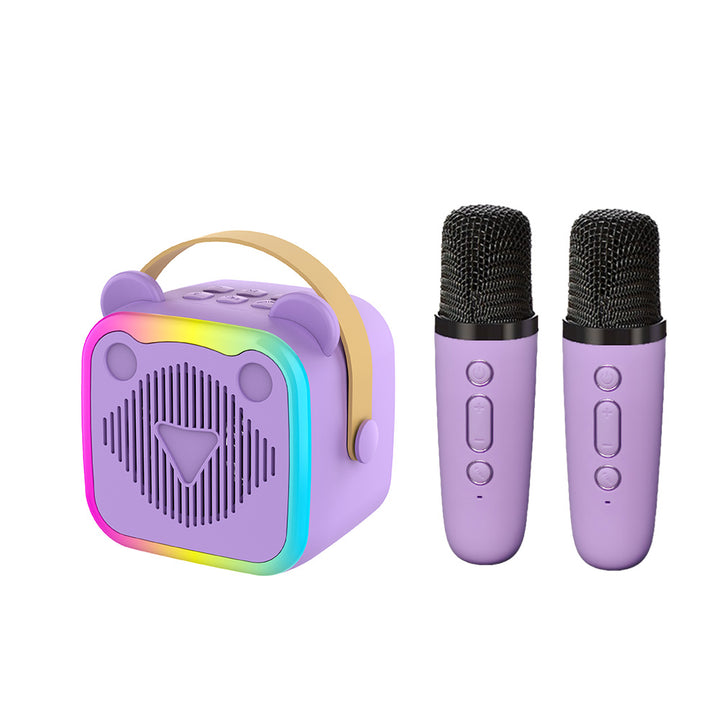 Tragbarer Bluetooth Karaoke Lautsprecher Karnz