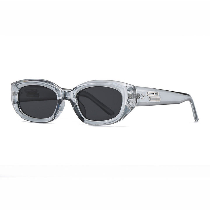 Schlanke moderne Schmetterlingsrahmen Sonnenbrille