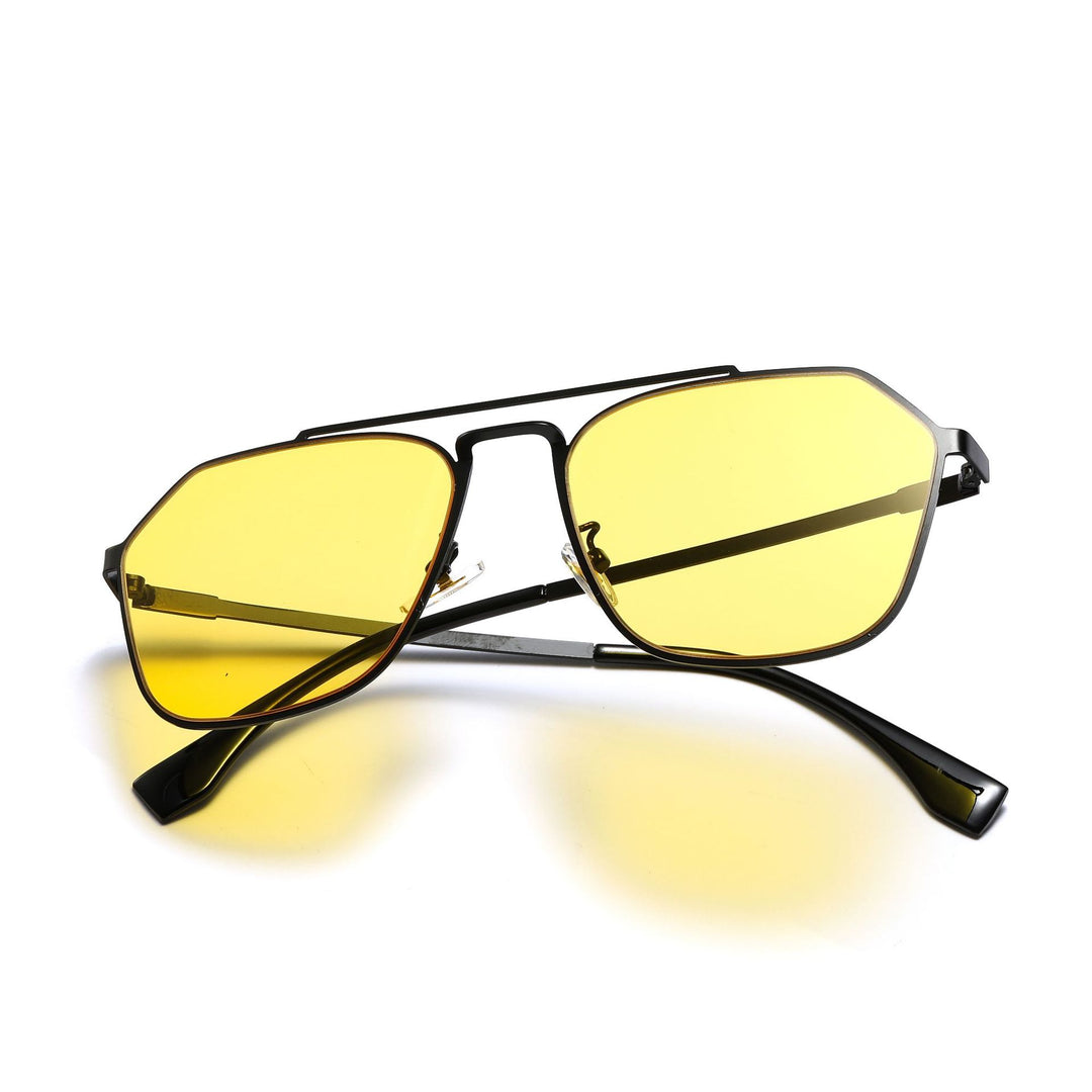 Damen modische Achtkant Sonnenbrille mit UV-Schutz Karnz