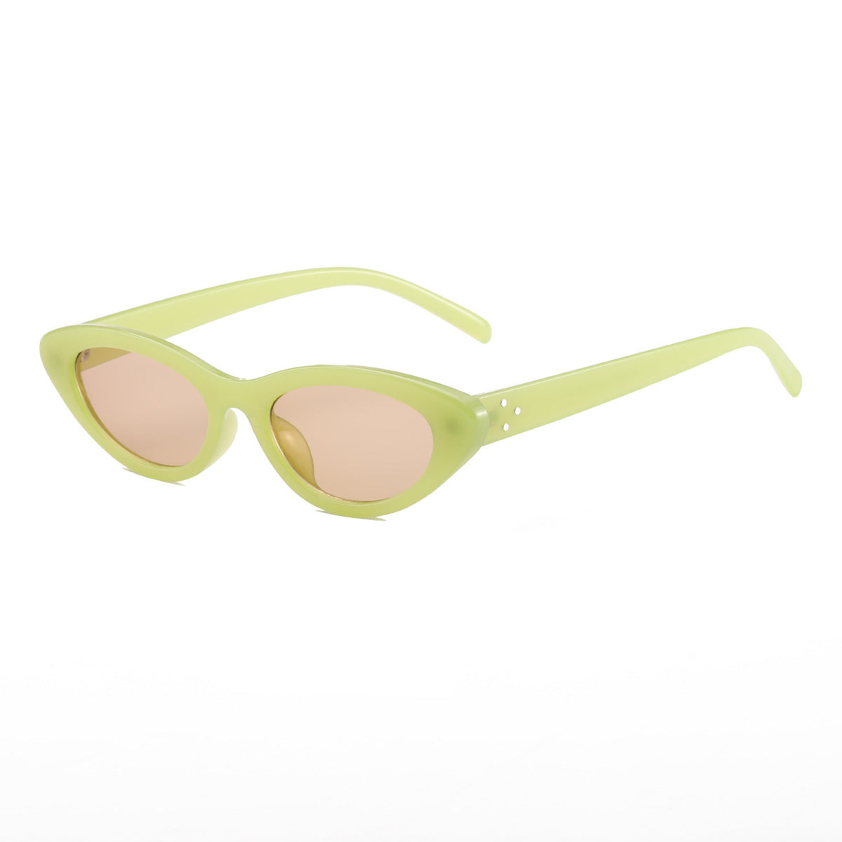 Damen Cat-Eye Sonnenbrille im eleganten Leo-Design Karnz