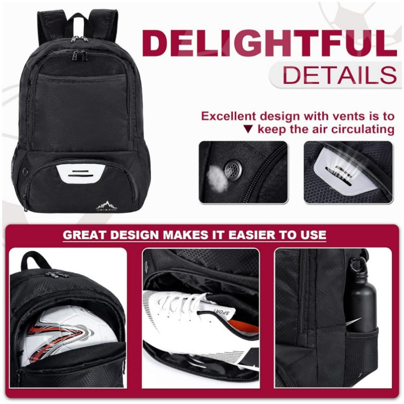 Multi-Funktionaler Sport-Rucksack mit Schuhfach Karnz