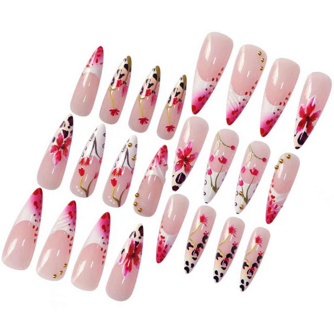 Florale Kunst Nagelverstärkungen Karnz