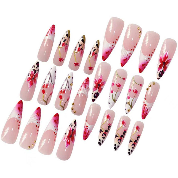 Florale Kunst Nagelverstärkungen Karnz