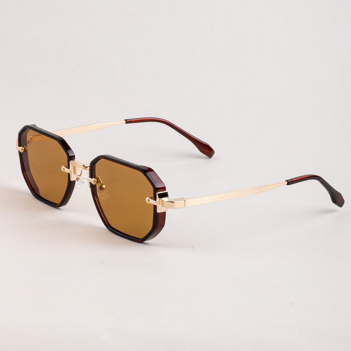 Damen modische Sonnenbrille im eleganten, achteckigen Design Karnz