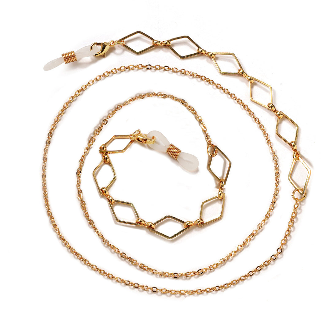 Farbige Perlen Brillen Kette Karnz 1786688581