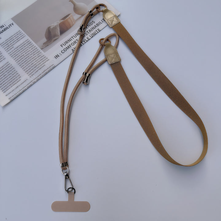 Multifunktionale verstellbare Halskette mit ID-Halter Karnz