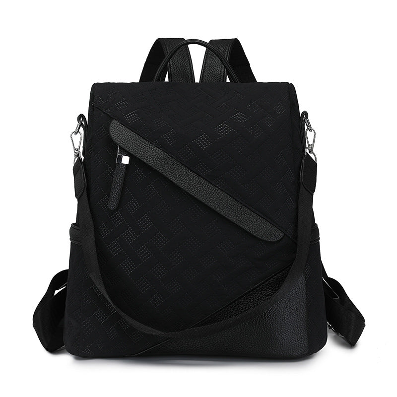 Elegante Strukturierte Leder Rucksack Karnz