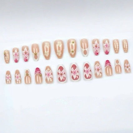 Floral 3D Nagelkunst Karnz