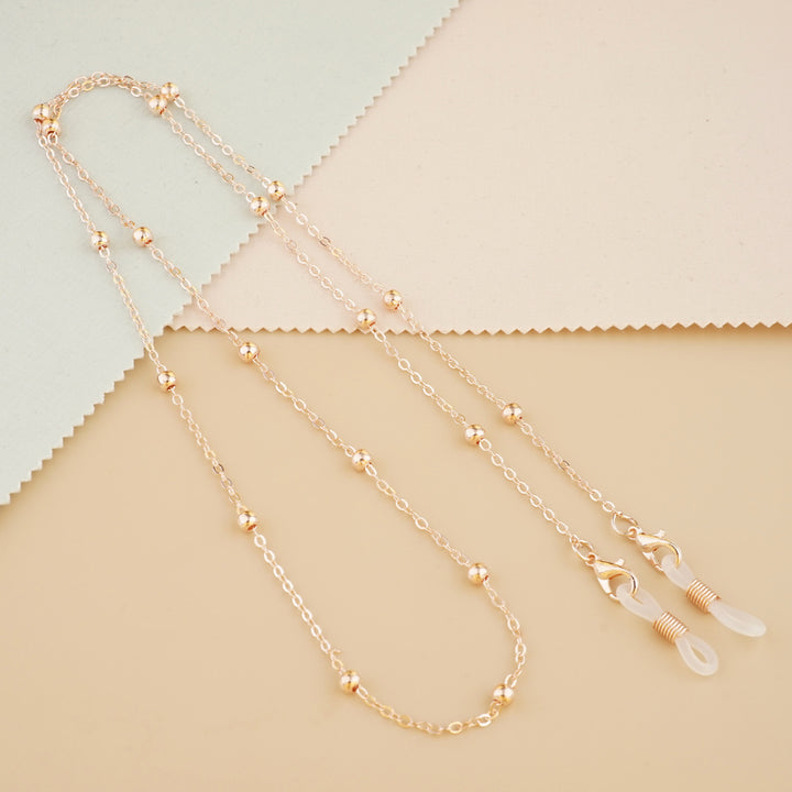Silberperlen Dekorative Brillenhalter Kette Karnz