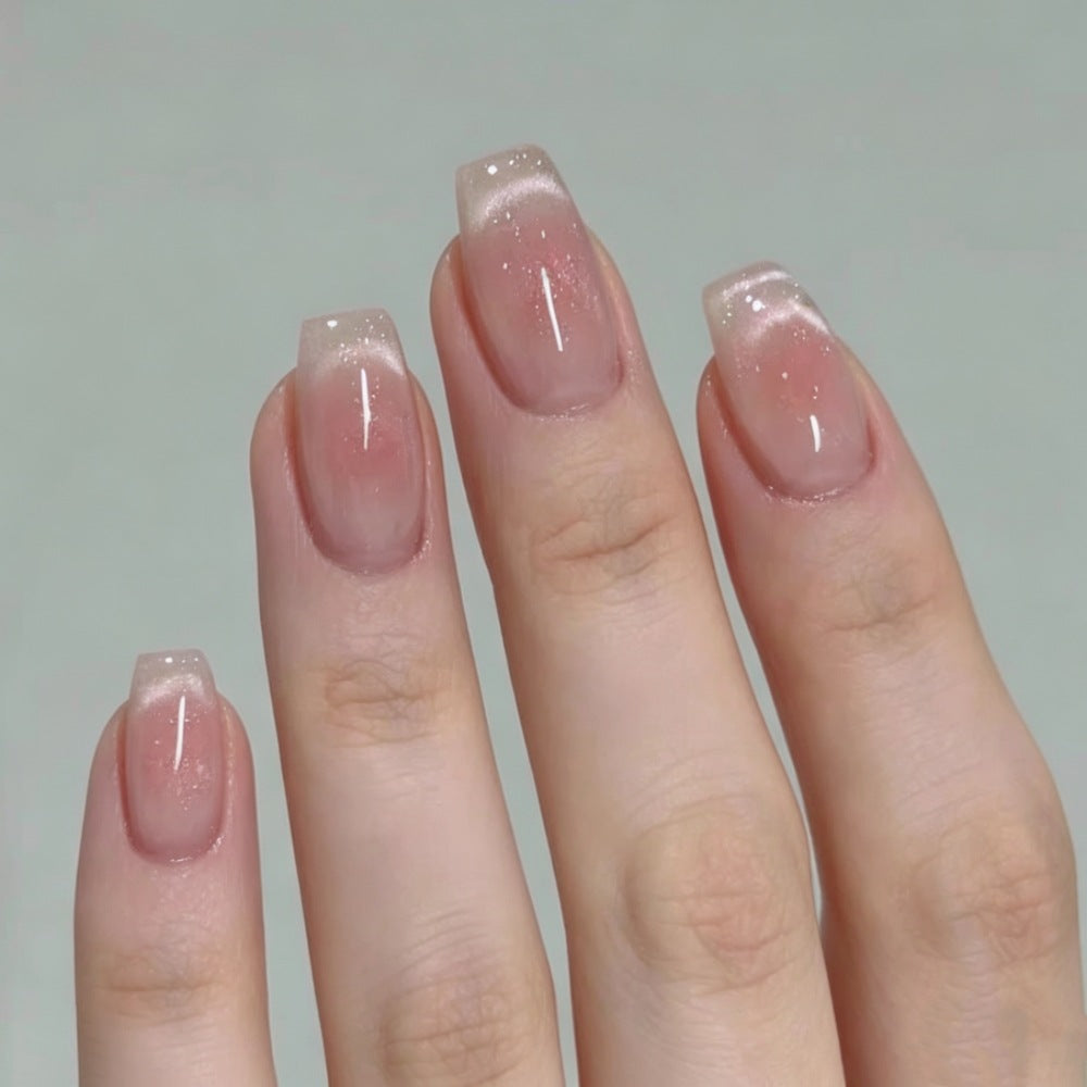 Premium French Tip Press-On Nail Design Karnz