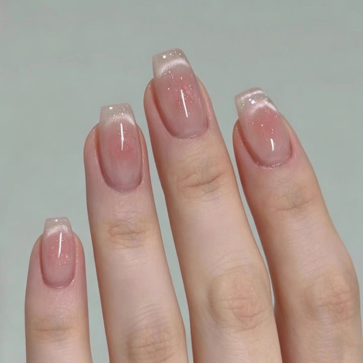 Premium French Tip Press-On Nail Design Karnz