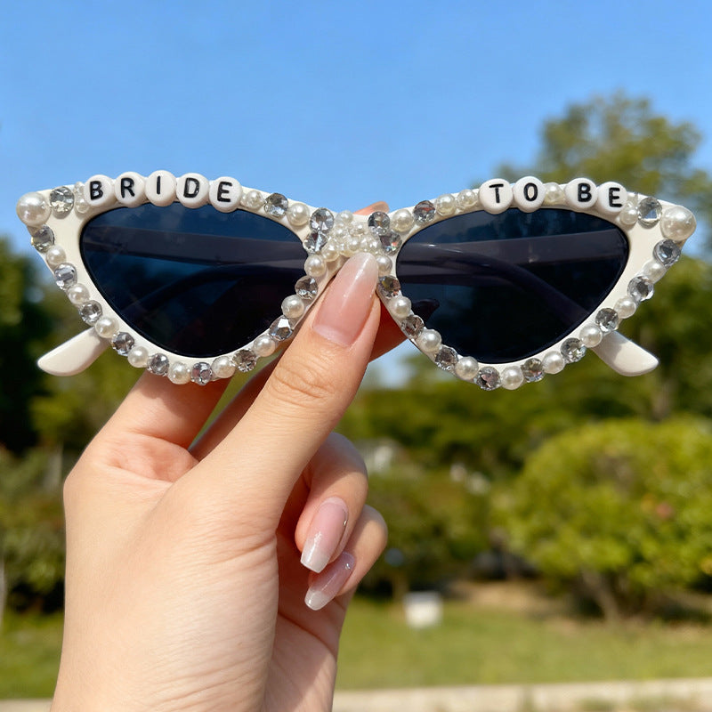 Glamouröse Katzenaugen-Sonnenbrille Karnz