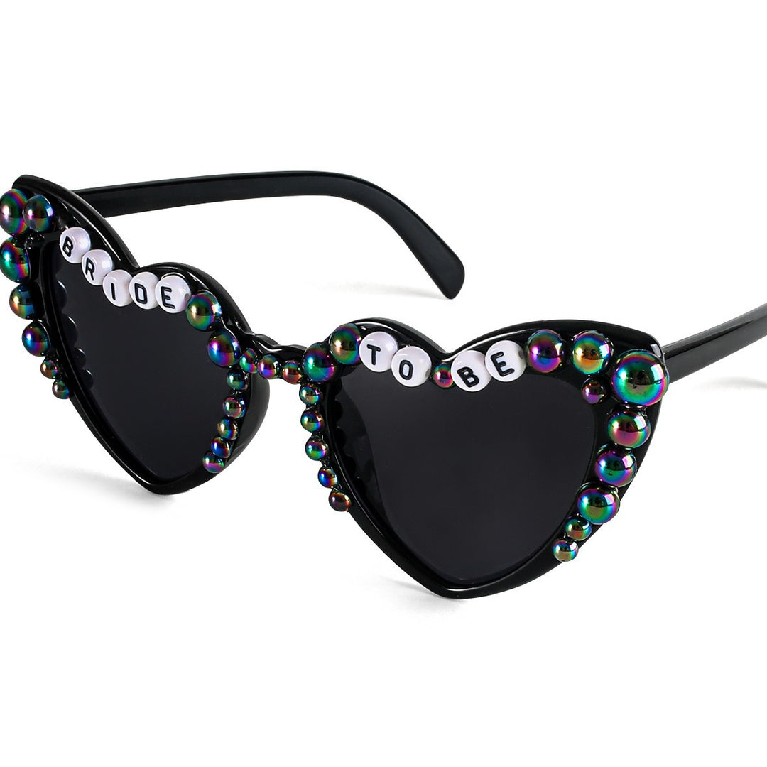 Damen Herzförmige Sonnenbrille Karnz