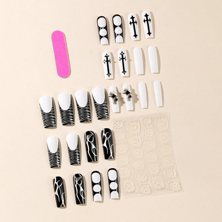 Gothic Chic Nail Art Set Karnz