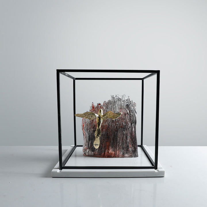 Künstlerische Glas Skulptur