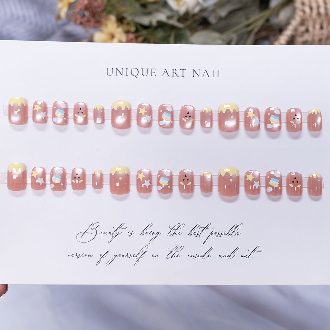 Themen Press-On Nagelkunst Set