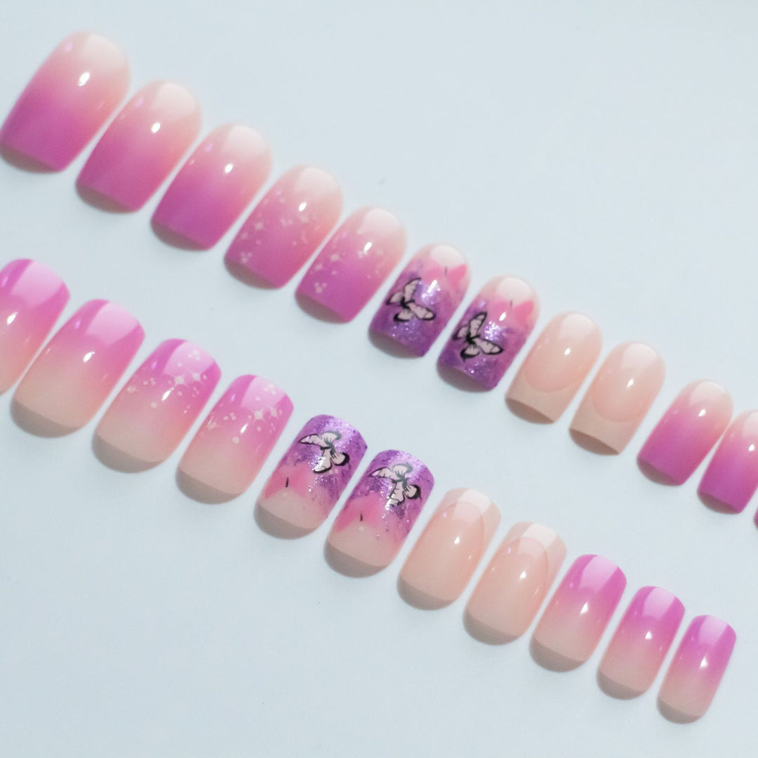Künstlerisches Schmetterling Nail Art Set