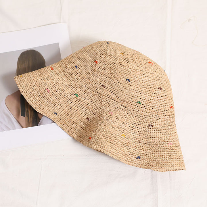 Damen Sommerlicher Strohhut Karnz