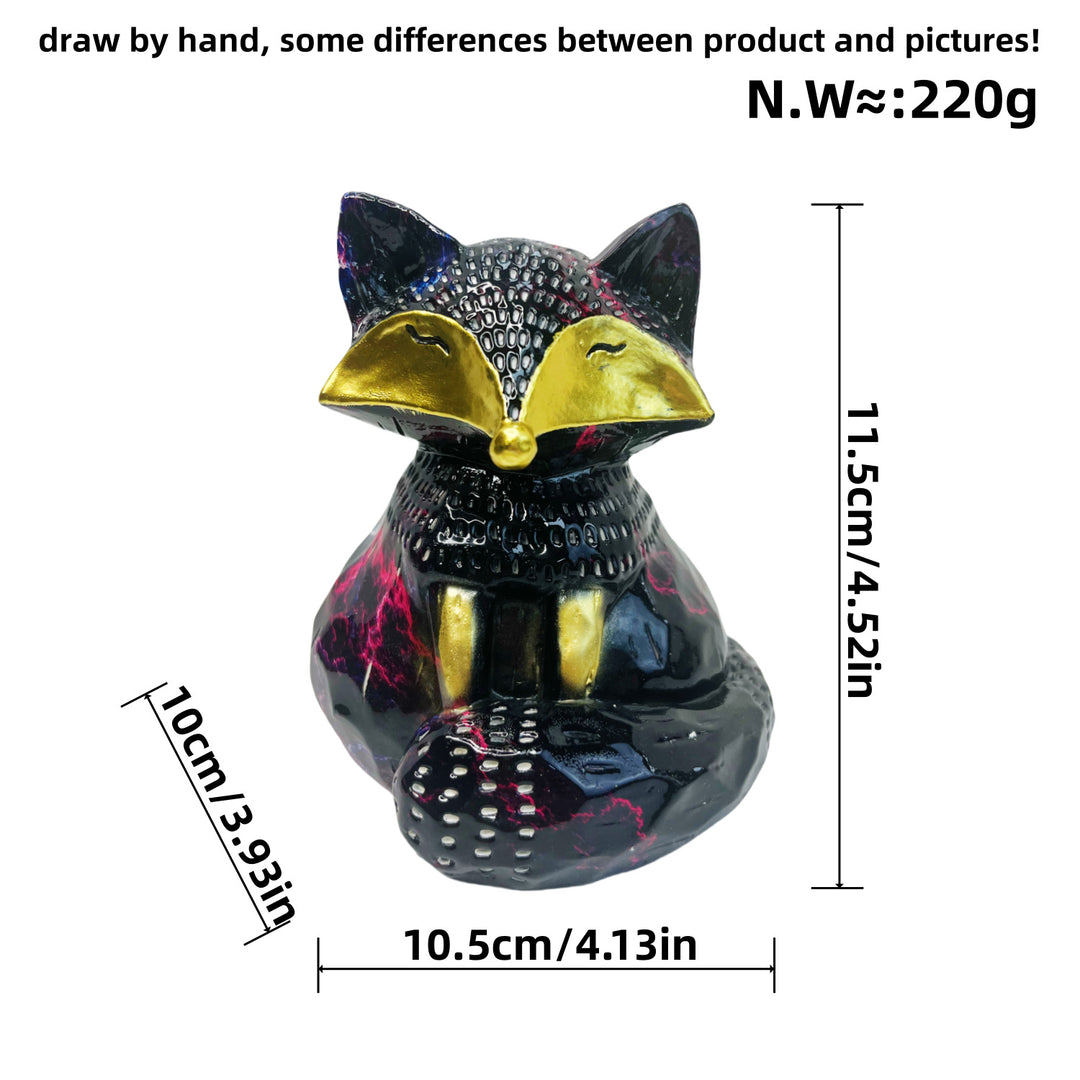 Dekorative Fuchs Skulptur Karnz