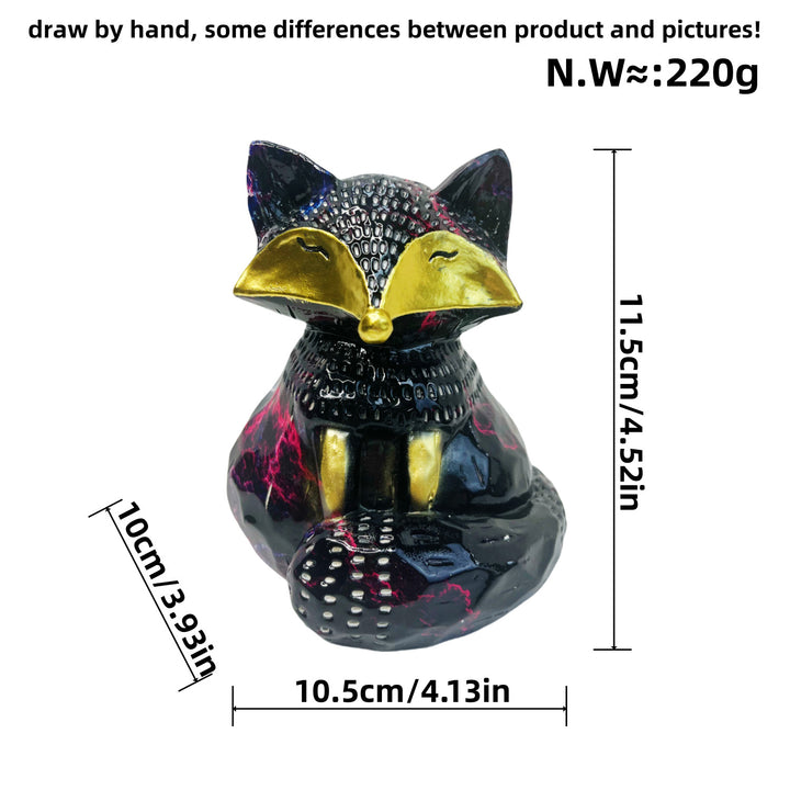 Dekorative Fuchs Skulptur Karnz