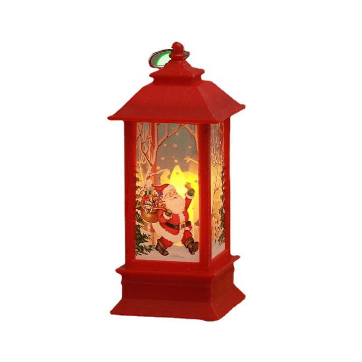 Nostalgische Weihnachtslaterne mit LED-Leuchte Karnz