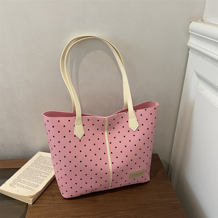 Trendige Polka-Dot-Tasche