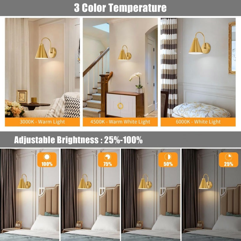Verstellbare Wandlampe