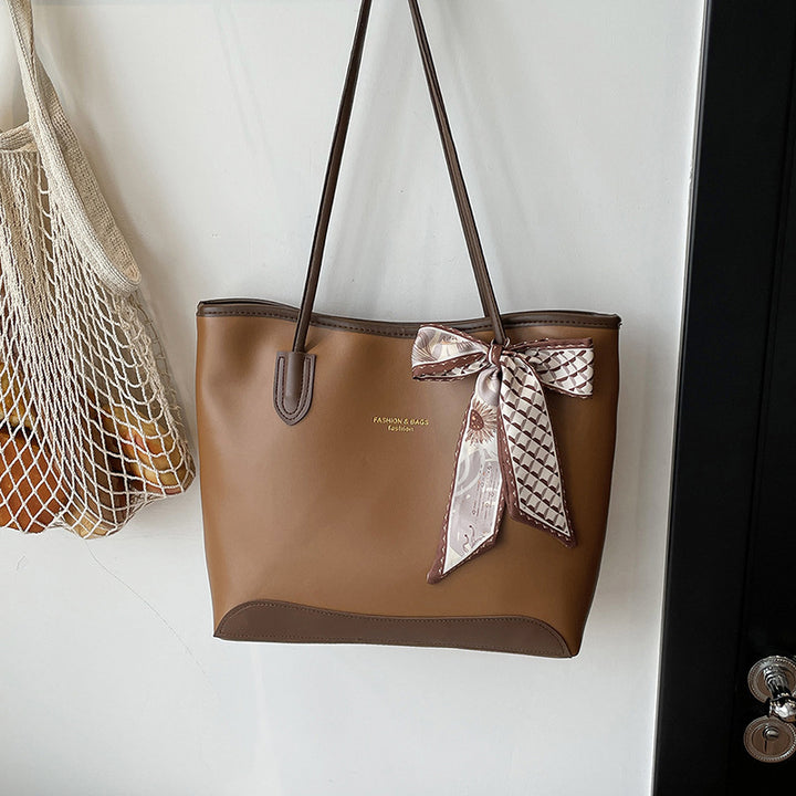 Elegante Bow-Akzent-Handtasche