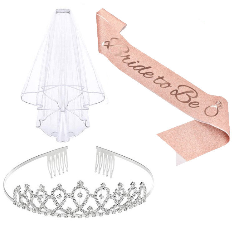Damen Hochzeits-Accessoires Set Karnz