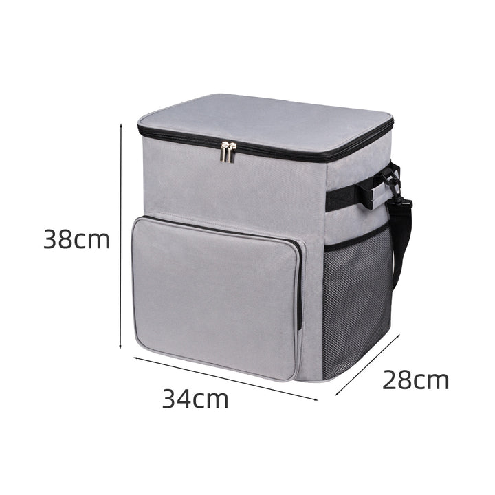 Unisex Kühlbox mit Trolley und vielseitigen Aufbewahrungsmöglichkeiten Karnz