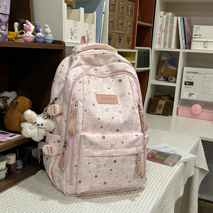 Stylischer Sternmuster-Rucksack Karnz 1791205059