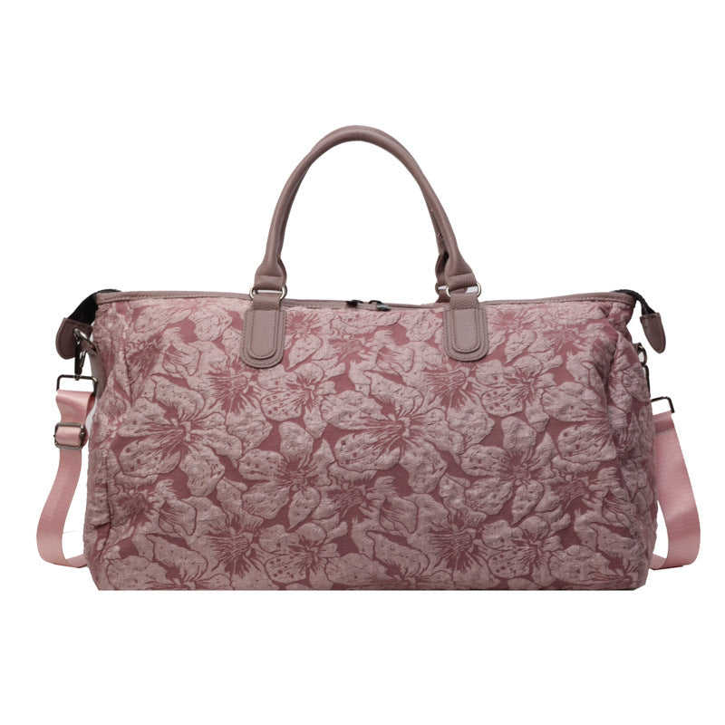Stylische Blumenmuster Reise-Duffel-Tasche Karnz