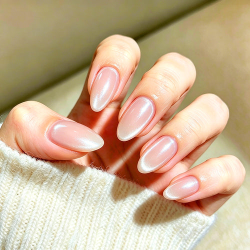 Elegante mandelförmige Acryl-Nagelverstärkungen Karnz