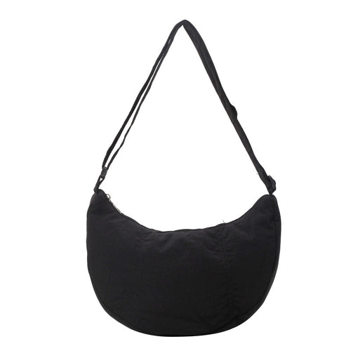 Weiches Stoff Hobo Schultertasche