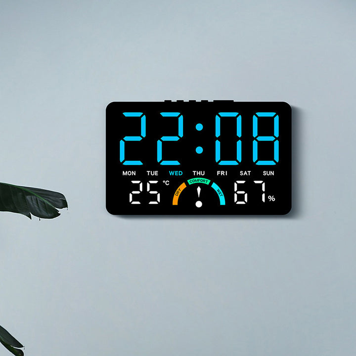 Digitaluhr mit Umfangreicher Wetteranzeige Karnz