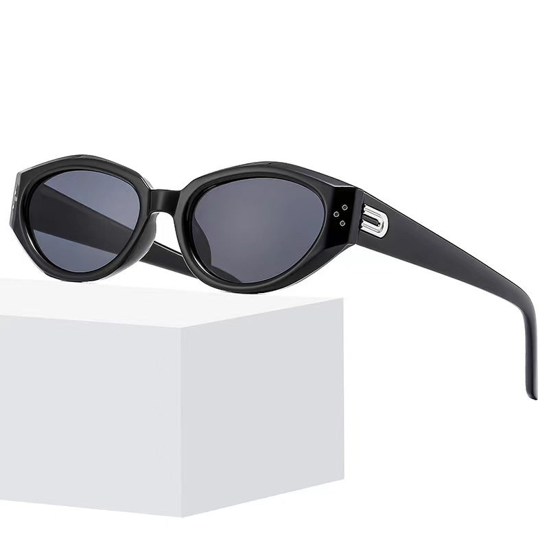 Damen modische Retro-Sonnenbrille im Cat Eye Stil Karnz