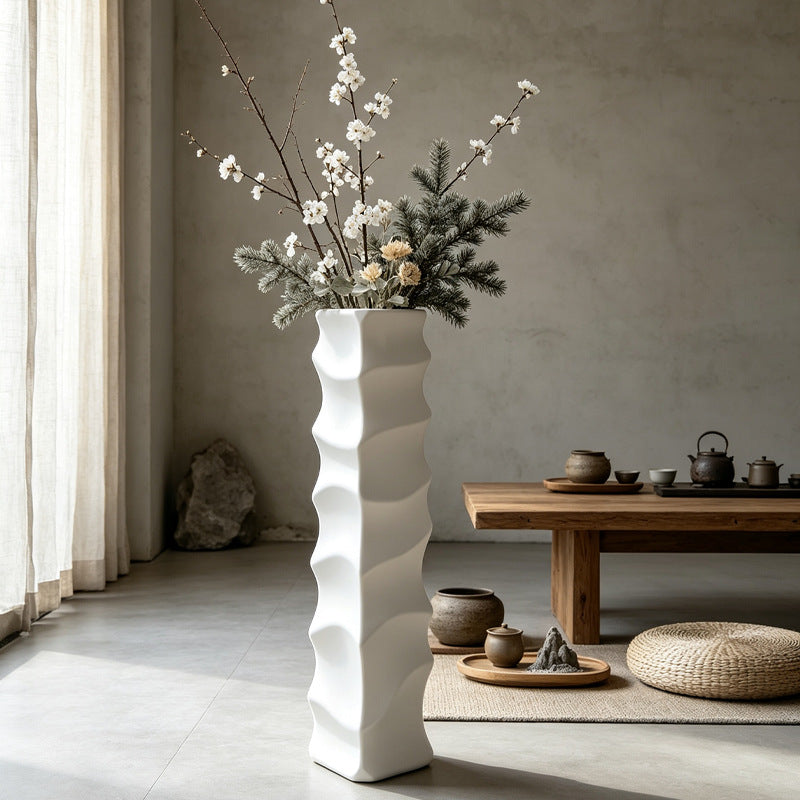 Dekorative Slim Wave Vase Karnz
