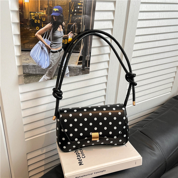 WoChic Polka Dot Schulter Handtasche Karnz
