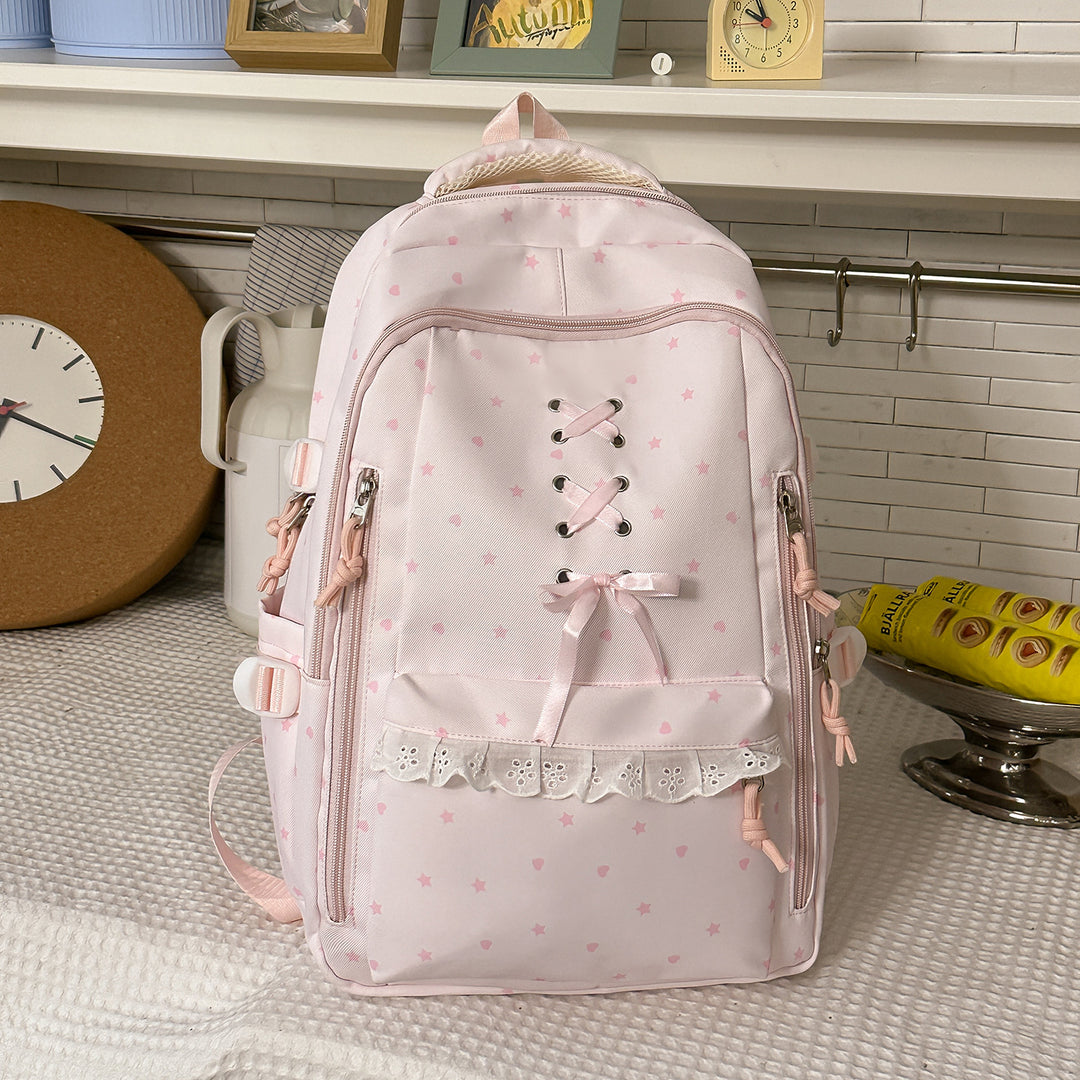 Dekorativer Sternmuster-Rucksack Karnz 1791205780