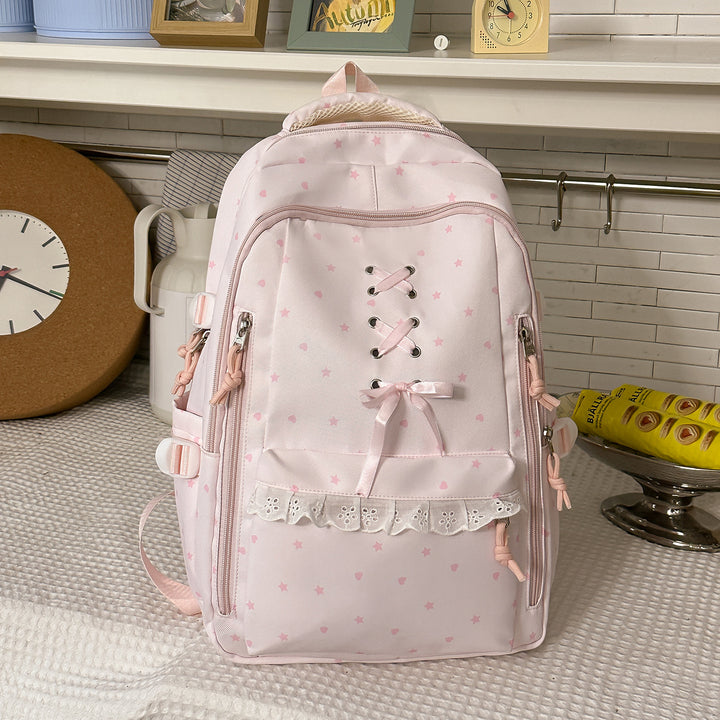 Dekorativer Sternmuster-Rucksack Karnz 1791205780