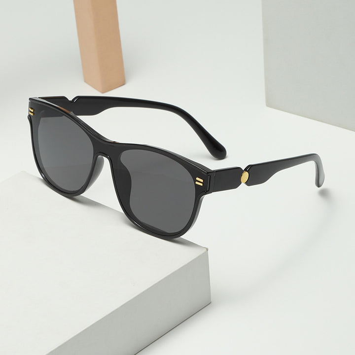 Damen modische Sonnenbrille mit einzigartigem Rahmen Karnz