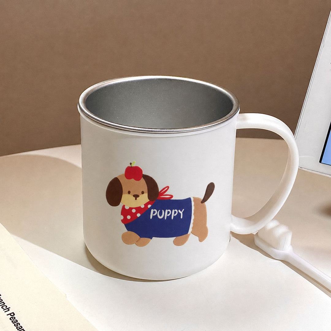 Keramiktasse mit Charmantem Hundemotiv Karnz